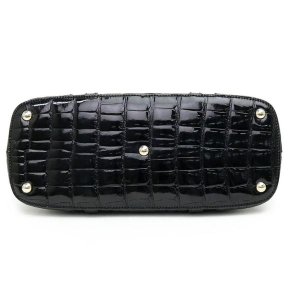 Gucci Crocodile Leather Handbag Black - Picture 7 of 13